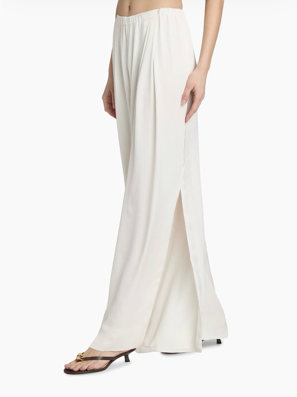 Ramy Brook
Jolie Crepe Wide-Leg Pants